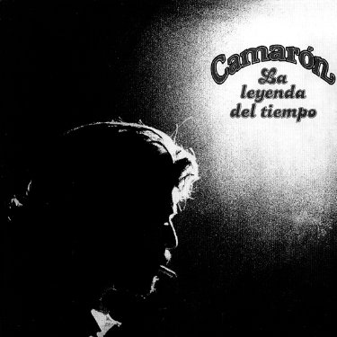 Carátula del disco Leyenda del Tiempo Camarón de la Isla. 