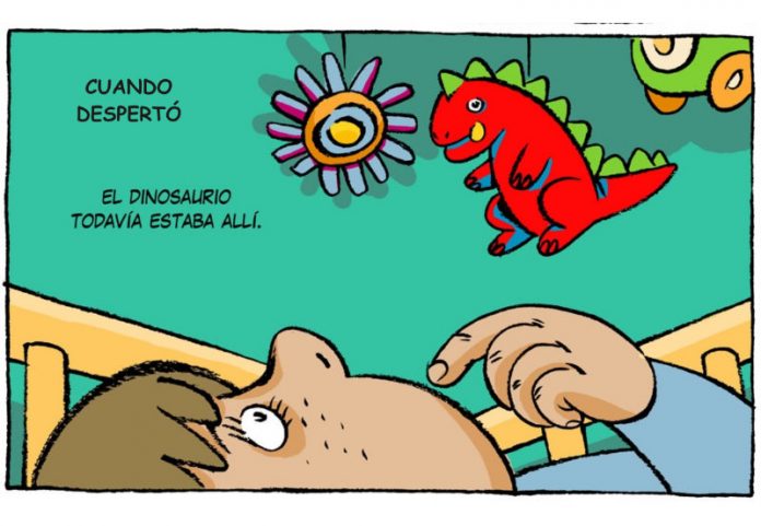 Microrrelato Cuando desperto el dinosaurio Frank Arbelo