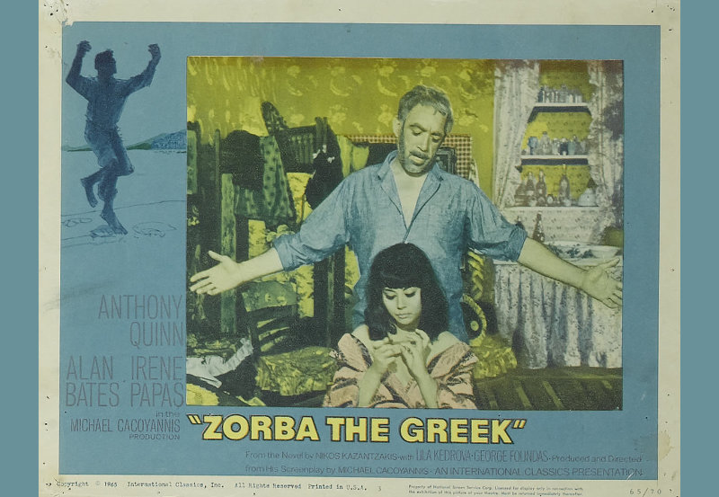 Publicidad película Zorba el griego