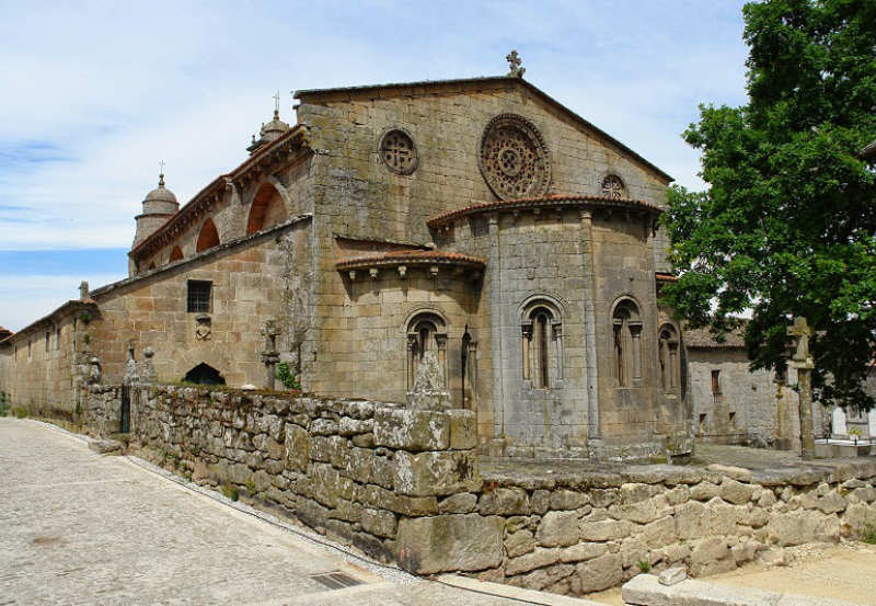 Iglesia Santa Mariña de Augas Santas Allariz Orense