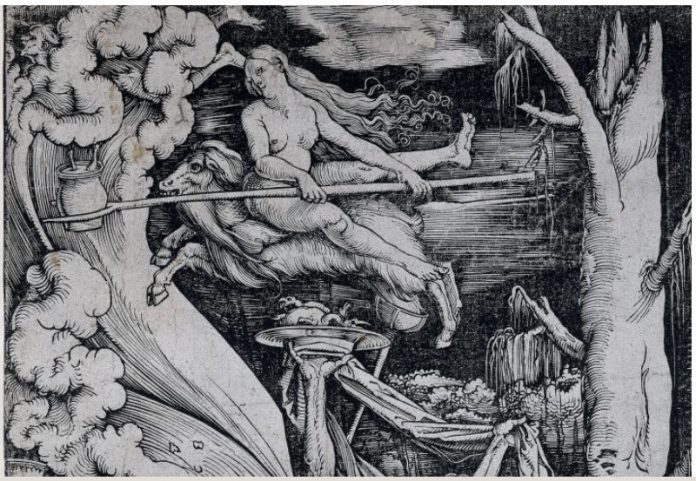 Il Trovatore. Hechicera Maligna de Hans Baldung Grien, 1510.