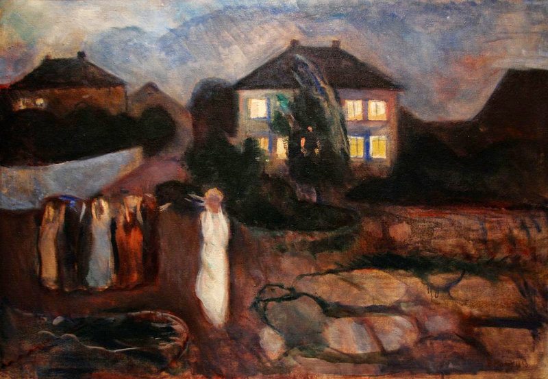 La Tormenta Edvard Munch 1893