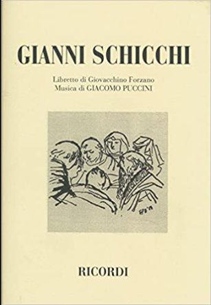 Partitura de "Gianni Schicchi" de la editorial Ricordi. 