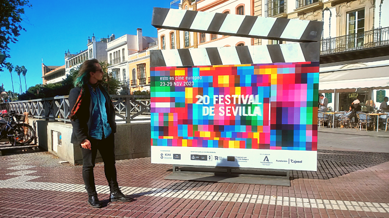 Mosaico de equilibristas para el 20º Festival de Cine Europeo de Sevilla
