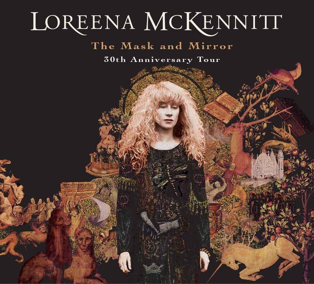 Loreena McKennitt, Magia nocturna, arpa, icónica, música