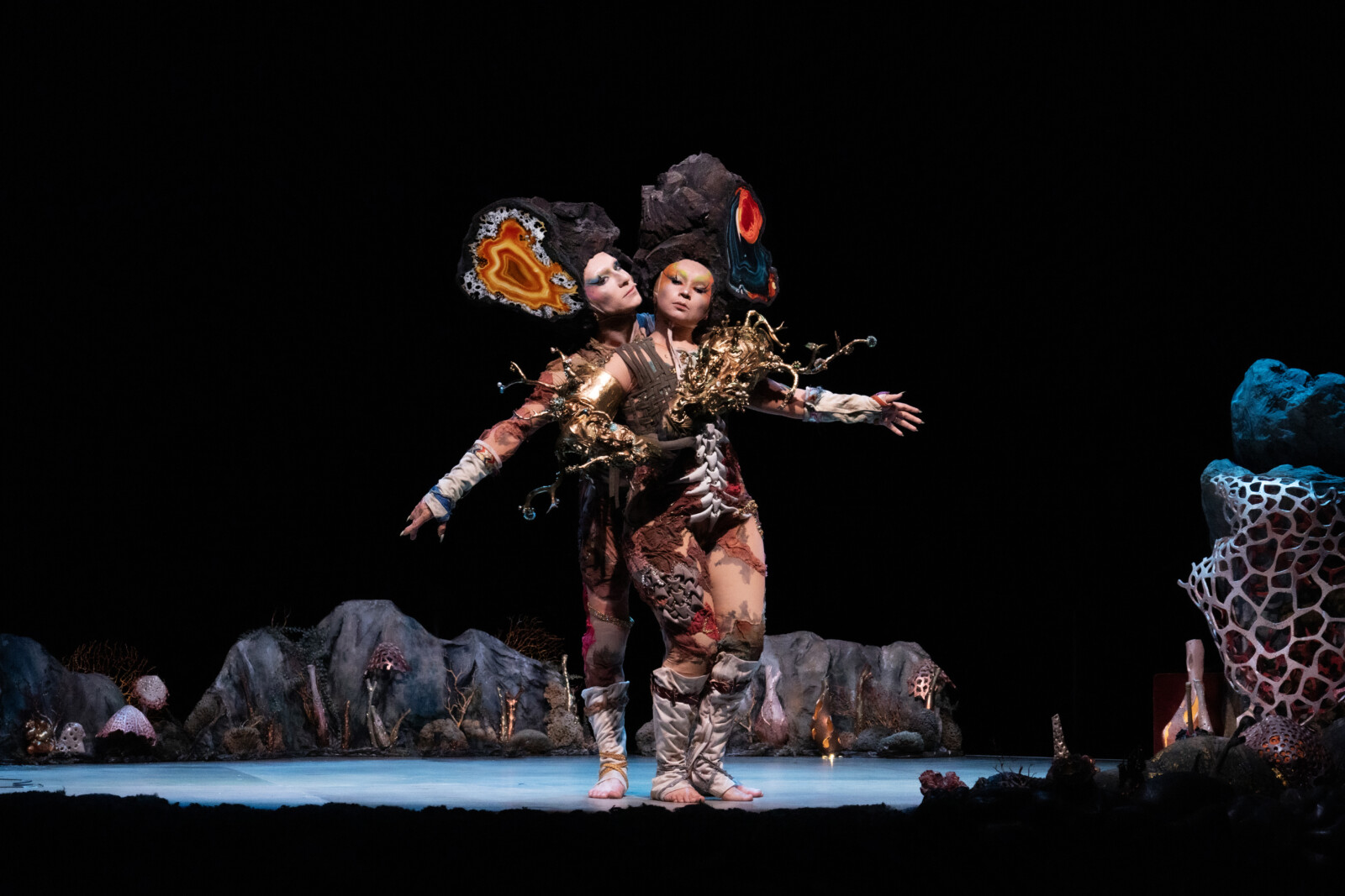 Último helecho, Nina Laisné, François Chaignaud, Nadia Larcher, Alberto Revidiego, Teatro Clásico, EIDÔLON, Aristófocles eterno, Teatro Central